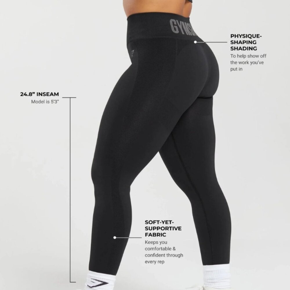 GYMSHARK Flex High Waisted Leggings - Picture 7 of 16